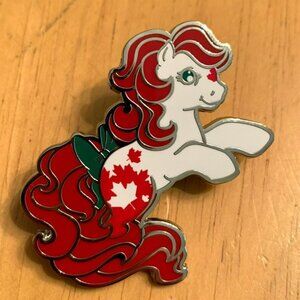 Maple pony / horse mascot metal pin from 2021